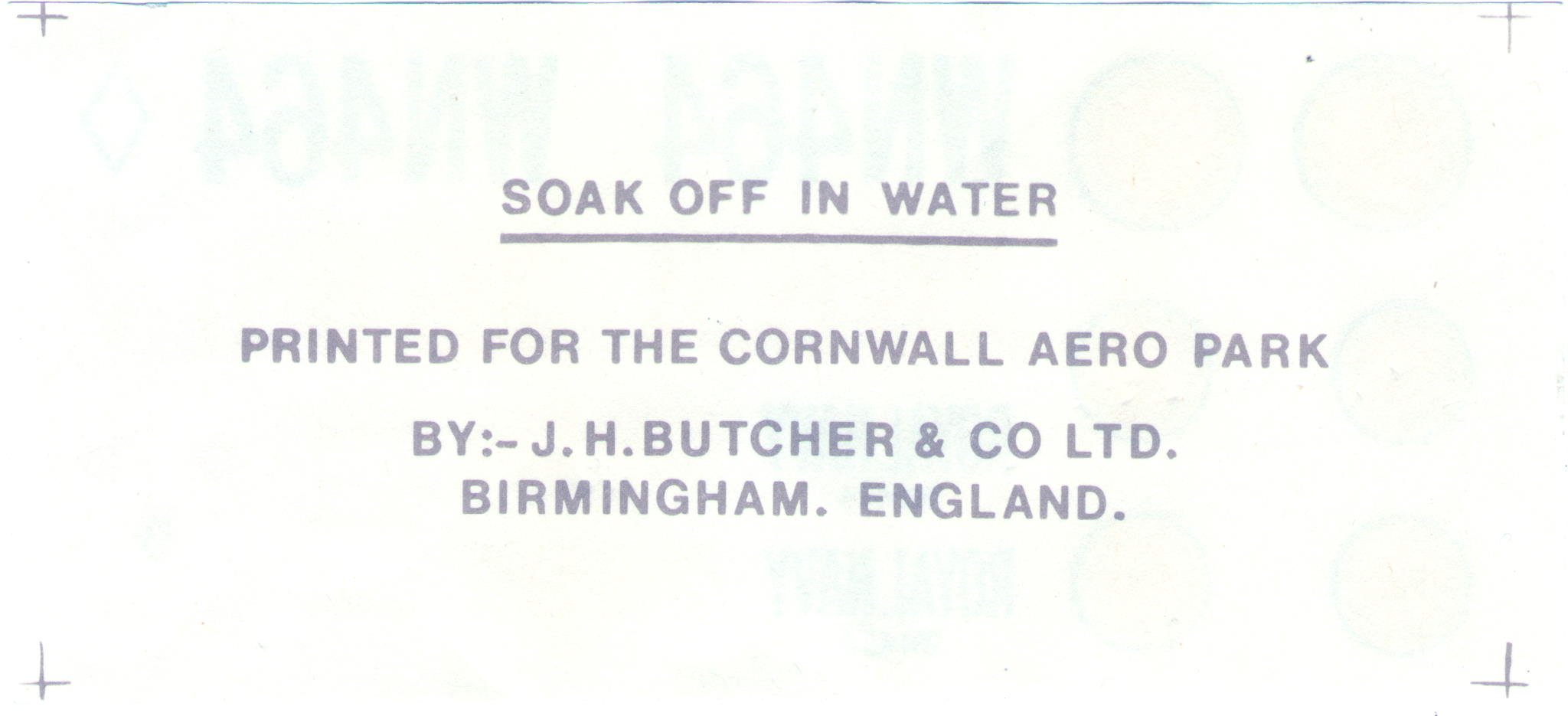 Лепесток, схема окраски и маркировки Cornwall Aero Park CAPK1 Fairey Gannet AS4/ECM6